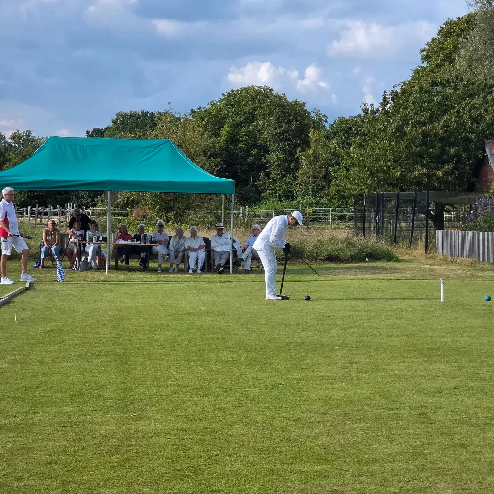 Golf-Croquet beim Hamburger Croquet Club